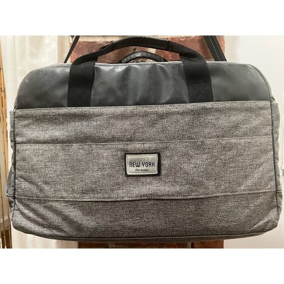 NWOT Solo Grey Impulse Duffel Bag Travel Holiday Gym - Picture 4 of 12